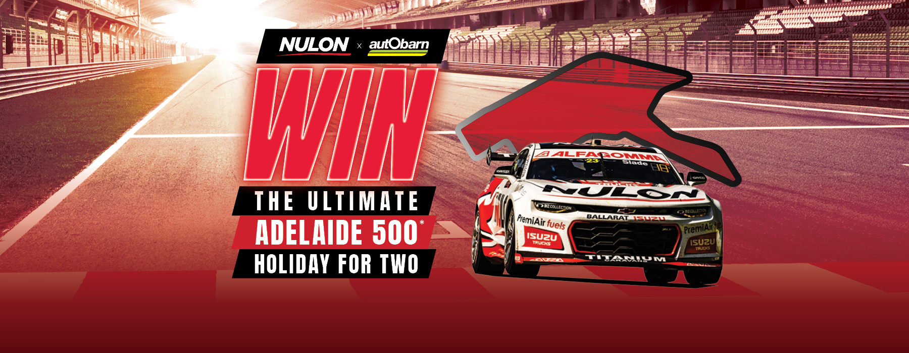 WIN THE ULTIMATE ADELAIDE 500 HOLIDAY FOR TWO